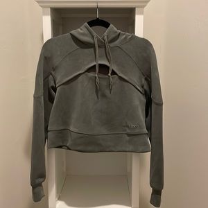 Lululemon Get Centered Cropped Hoodie